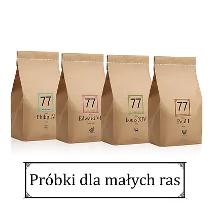 Próbki dla psów małych ras