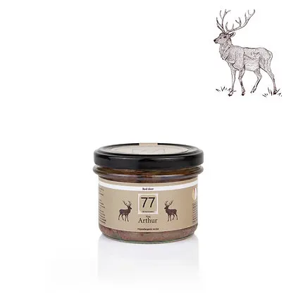 mini Arthur z jeleniem słoik 190g